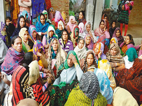 Preparations procession changed into mourning