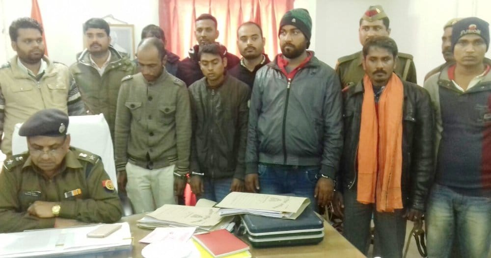 5 arrested in vehicle theft