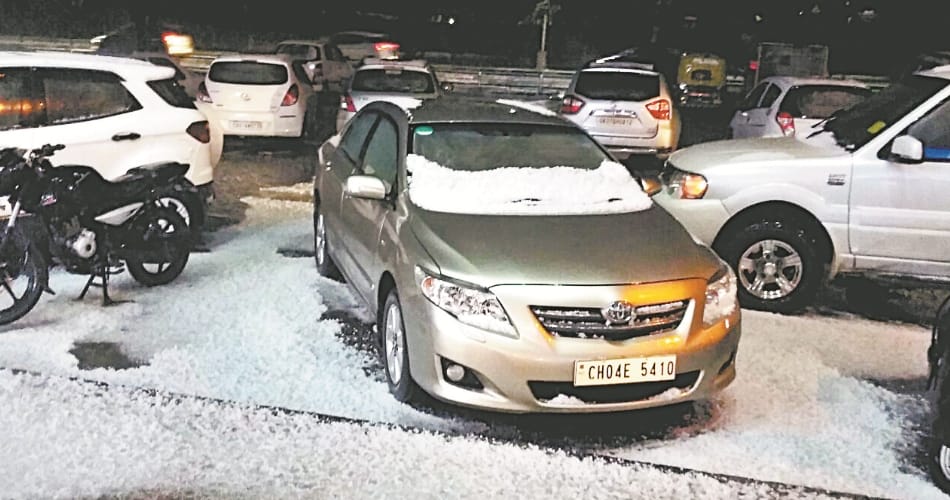  rain made pleasant weather, Chandigarh weather