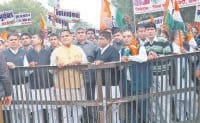 noteban, against, congress, agitation, hisar