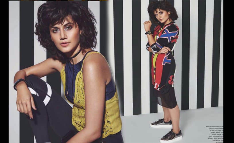 TAAPSEE PANNU VERVE MAGAZINE JANUARY 2017 PHOTOSHOOT