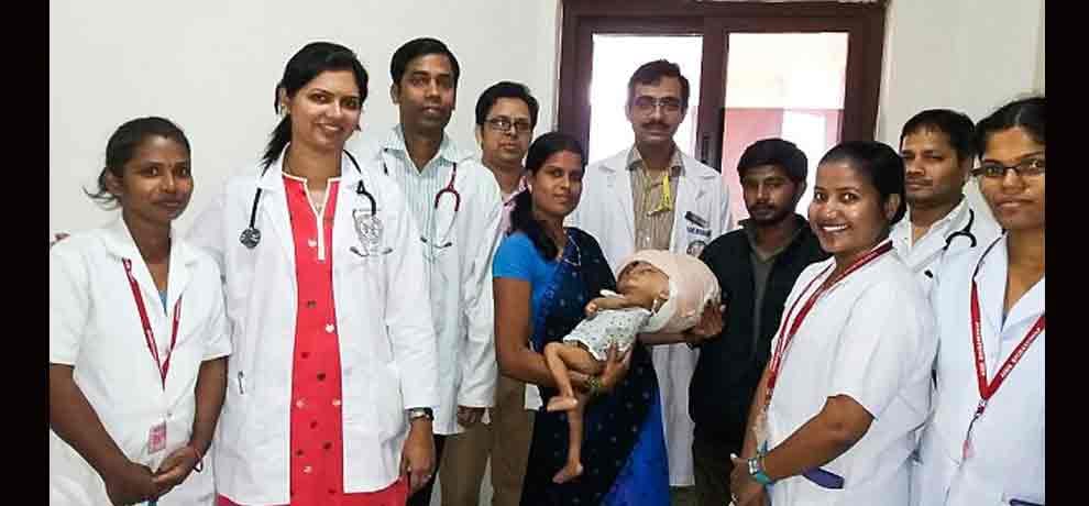 7 month old baby called ghost because he was having worlds largest head after disease 