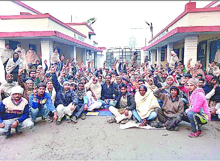 The uproar in the Cooperative Sugar Mill employees