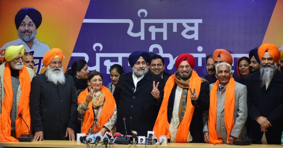 former army chief JJ Singh Joins SAD, fight against Captain amarinder singh