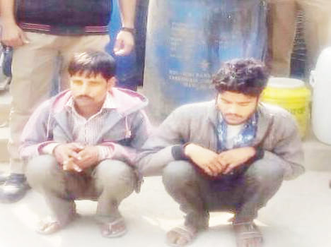 Police raids, thousands of liters of raw liquor recovered