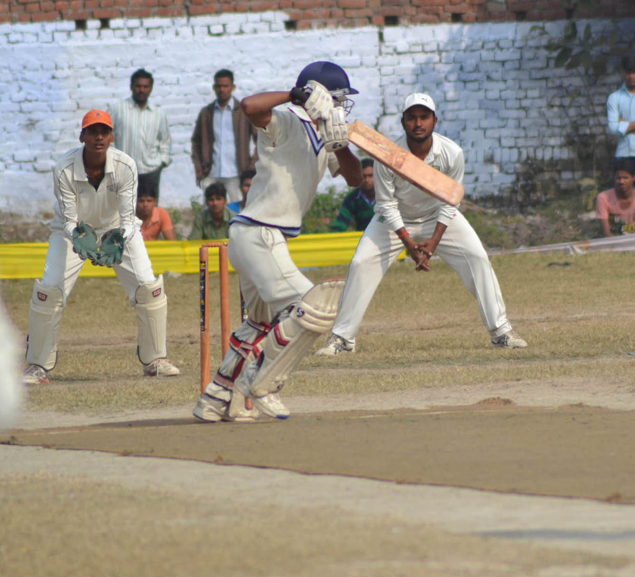 Pit won the match by six wickets