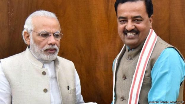 BJP government in UP has the leading contender for the post of CM