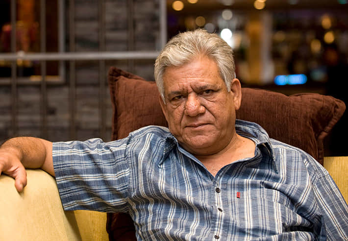 Om Puri's films stuck in between