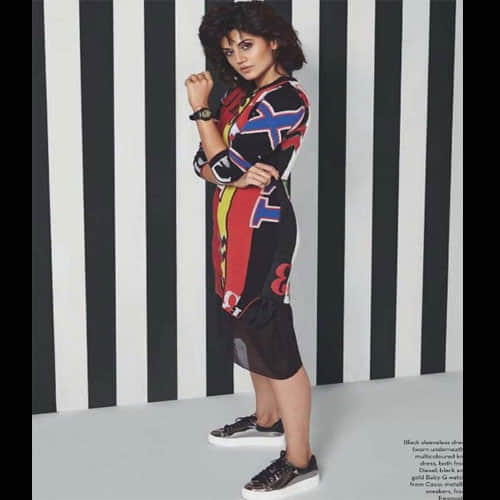 TAAPSEE PANNU VERVE MAGAZINE JANUARY 2017 PHOTOSHOOT