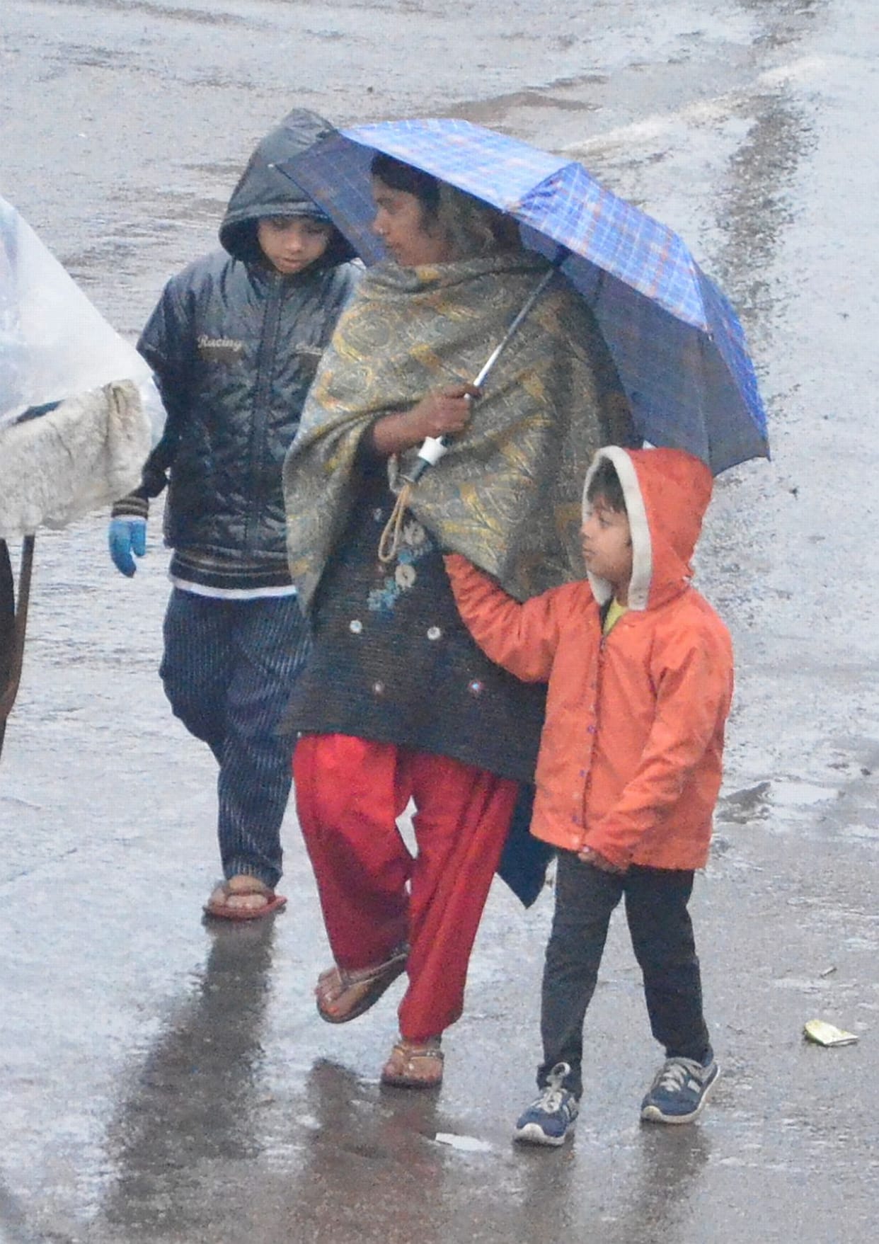 Just three days and rain likely.