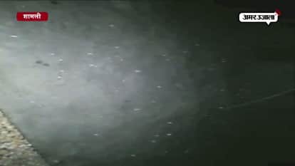 SHIVERING COLD AND HAILSTORM  IN UP 