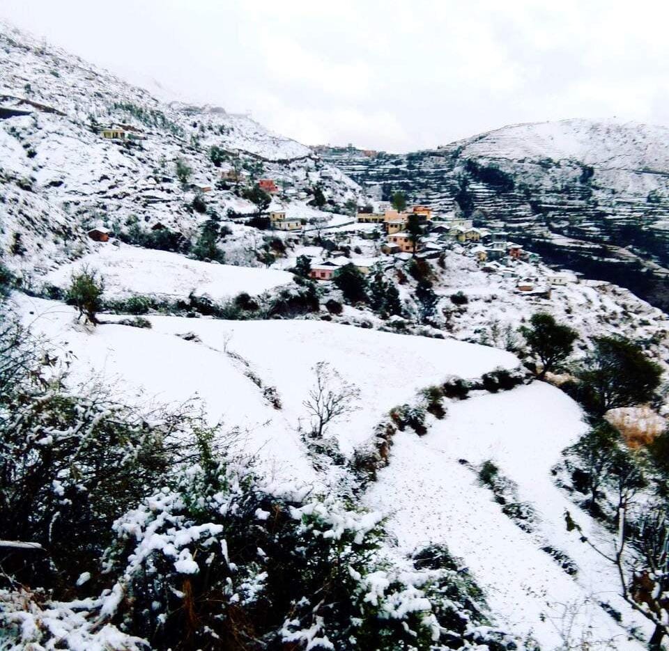 cold will grow in plain areas in 24 hours because of Snowfall on mountains
