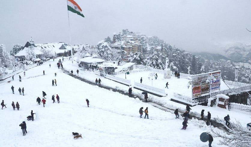 weather forecast: heavy rainfall and snowfall in himachal on 4th and 5th february