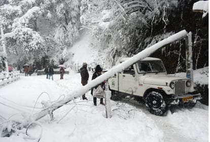HP Govt Issue Alert on Heavy Snowfall Forecast in Himachal.