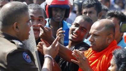 Sri Lanka protest over Chinese investment turns ugly
