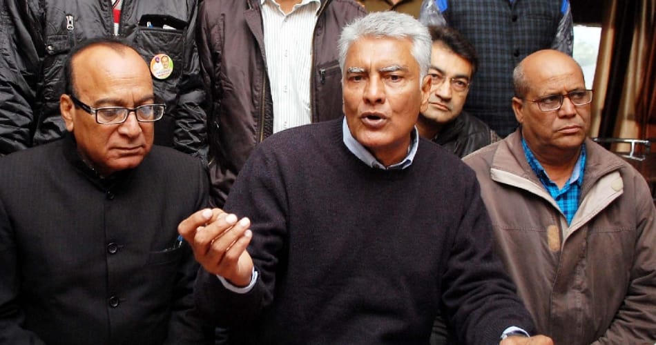 Sunil jakhar press confrence on shivlal doda nd sad connections