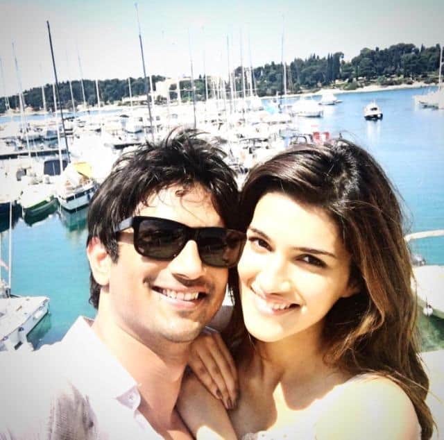 Sushant Singh Rajput-Kriti Sanon enjoy vacation in London