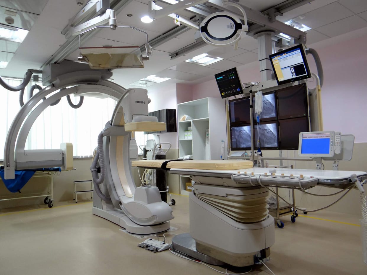 Angiography and angioplasty service in AIIMS