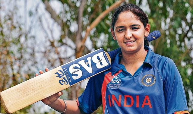 brave daughter of india, amazing story of cricketer harmanpreet kaur, girl of moga punjab