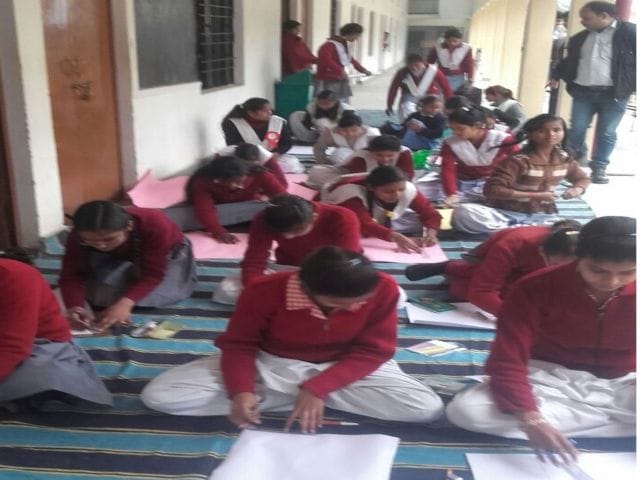 Pallavi first drawing contest
