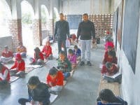 navoday vidayalay, entrance exam, students, given exam, kaithal