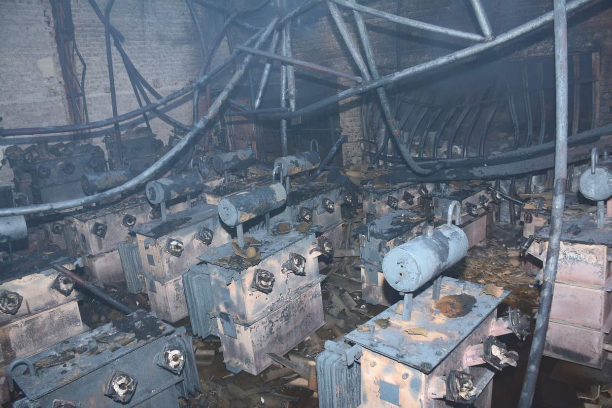 transformer factory caught fire in roorkee