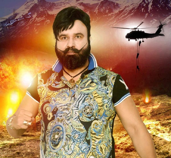 dera sacha sauda pramukh gurmeet ram rahim fifth movie poster released, on surgical strike