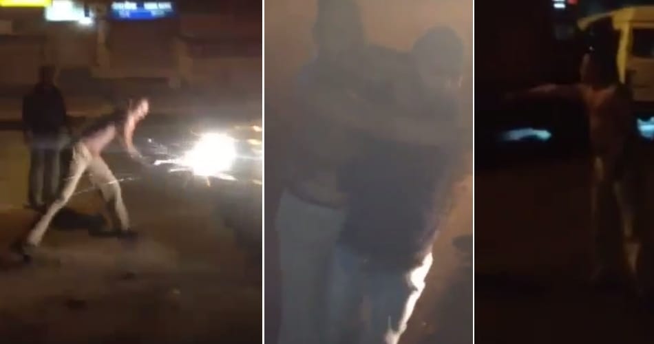 haryana police constable high voltage drama after wine drinking on national highway, put off clothes