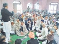 farmers, meeting, government, protest, kaithal