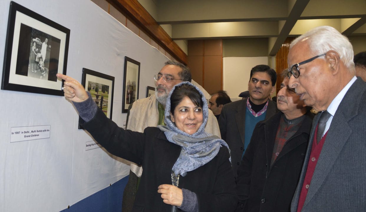 agenda of alliance is solution of kashmir various issue: mehbooba