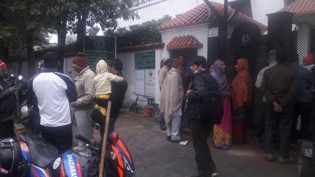 The drama of the candidates after entering the test center