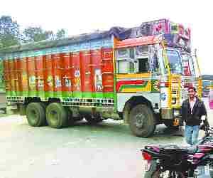 Banda-Tanda highway traffic jam