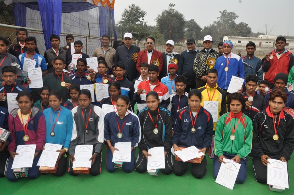 Sanjai and Aarti wins cross country race