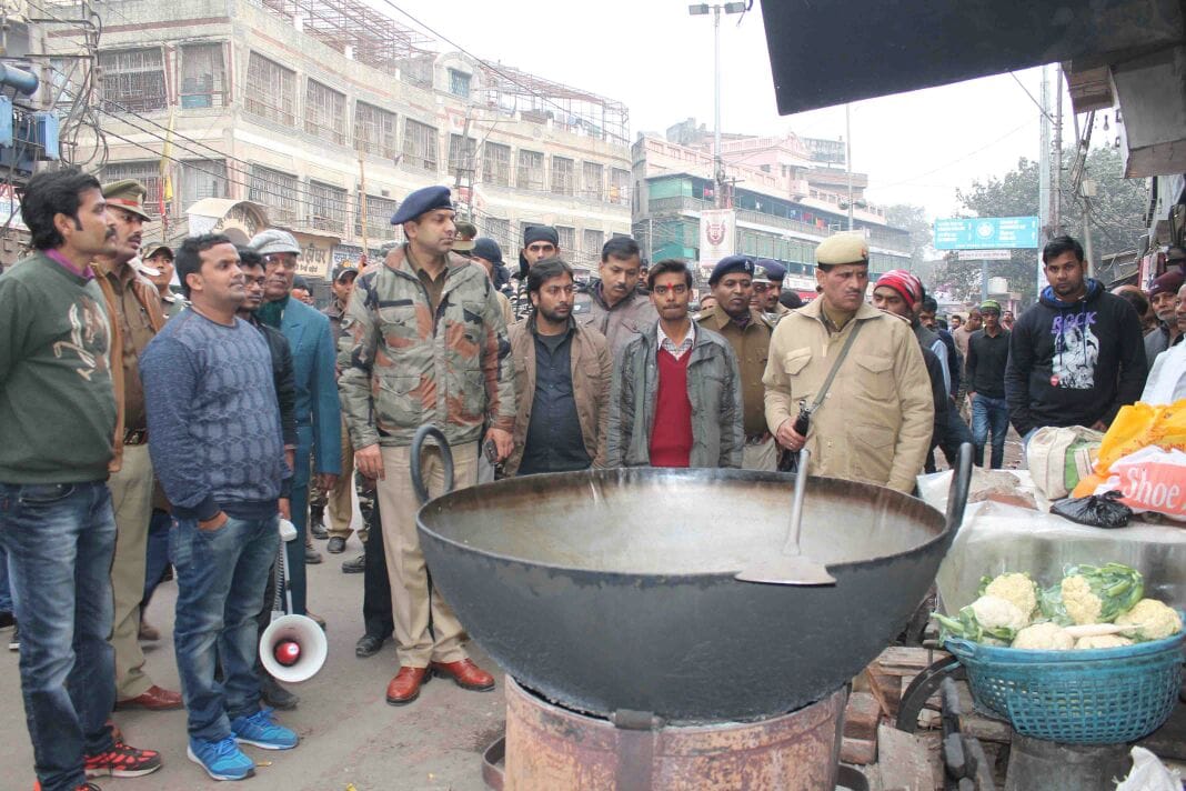 Varanasi Godulia-Dshashwmed encroachment 