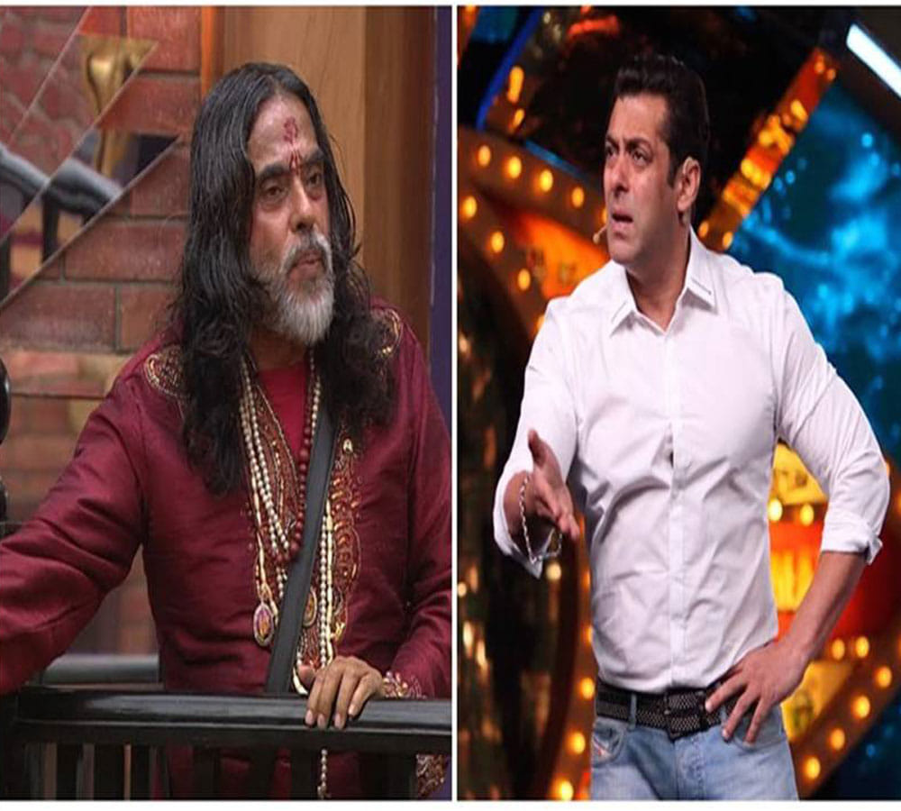 bigg boss contestant swami om give threat to salman khan