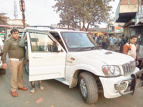 Khaga MLA flag lowered from Safari