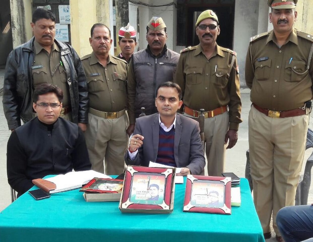A clock distributing arrested
