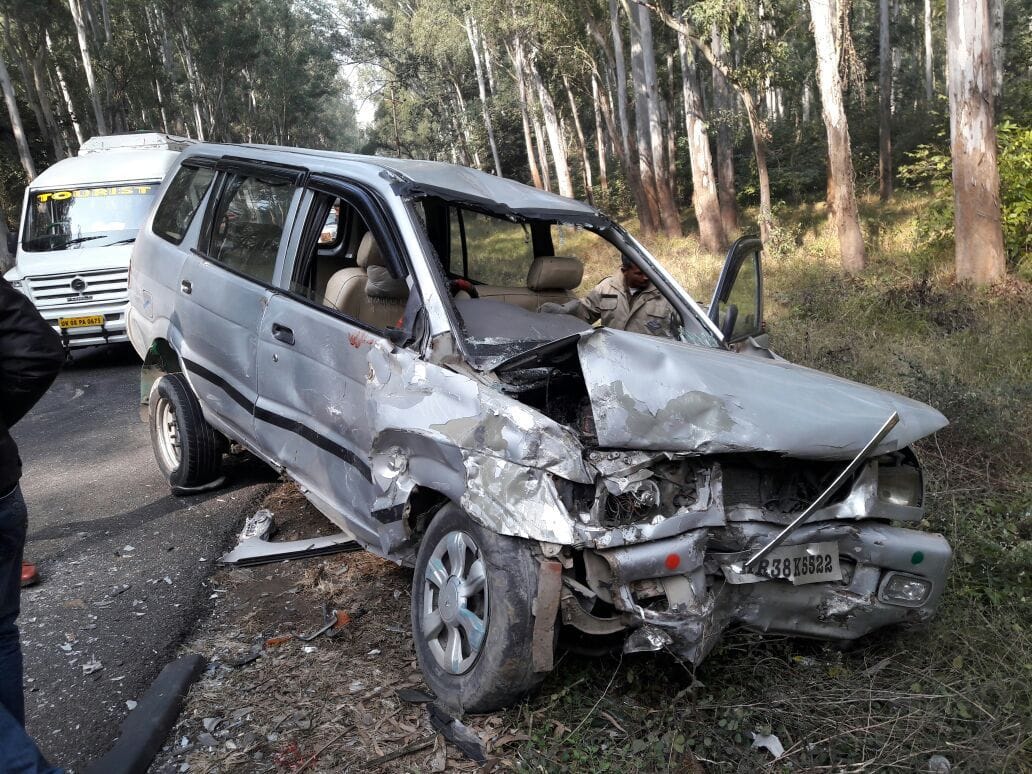 accident, one died in mandi