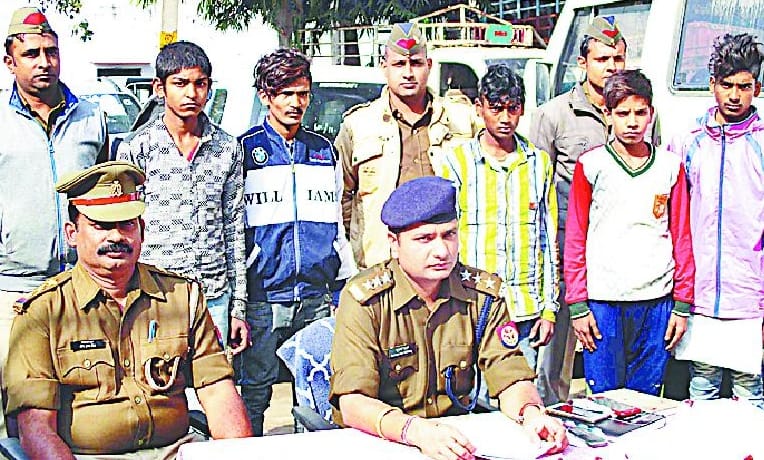 Robberies hit the curb, five thieves arrested