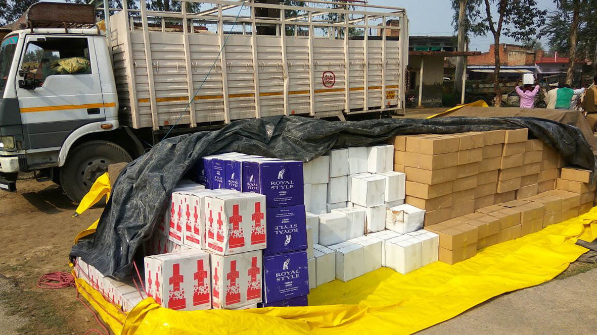 Nepalese police were able to tighten the screws on alcohol