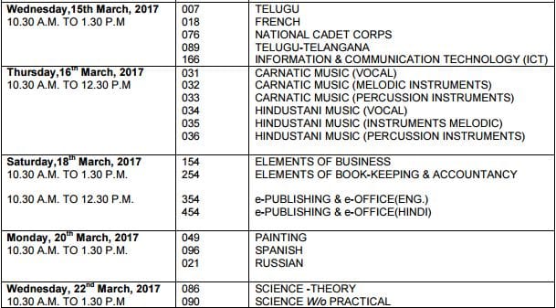 cbse 10th and 12th date sheet released 