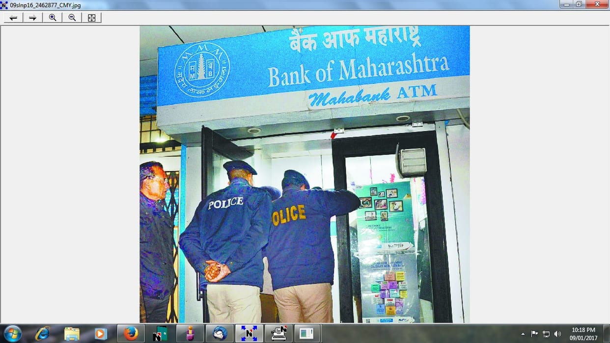 ATM Hit in solan and in baddi stolen 