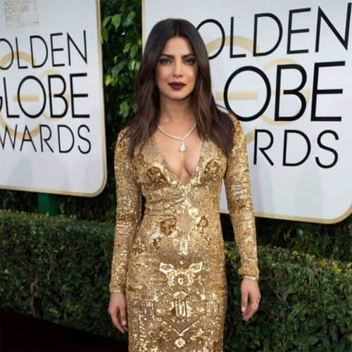 Priyanka Chopra At The Golden Globe Awards 2017