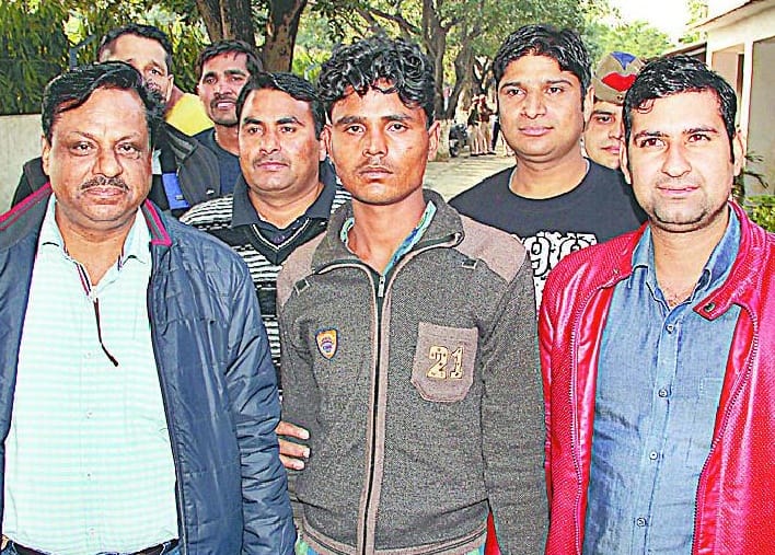Haroon arrested in Maheshpur village 