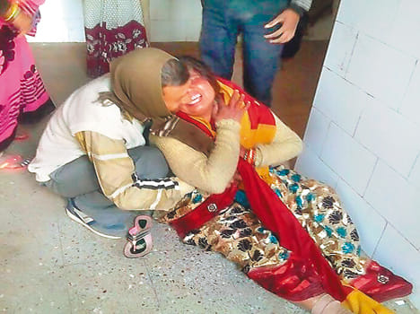 Two people die in road accident