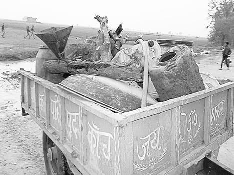 Kbutra camp featured again, destroying thousands of liters Lhn