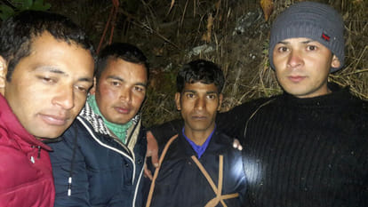man stranded in rock for power booster medicine.