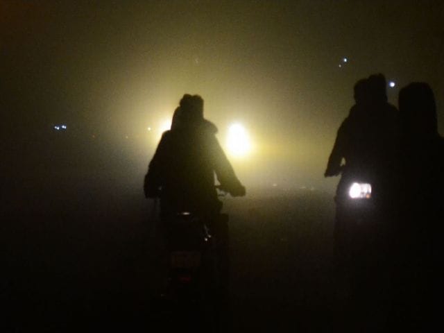 Melt filled cold, fog, not relief