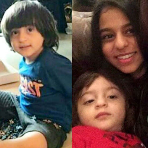 abram khan with girl gang in a photo