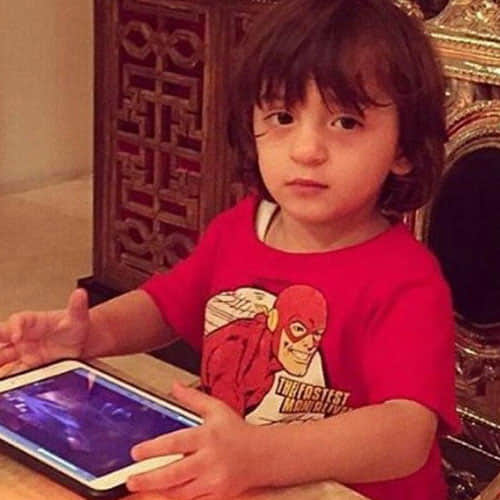 abram khan with girl gang in a photo